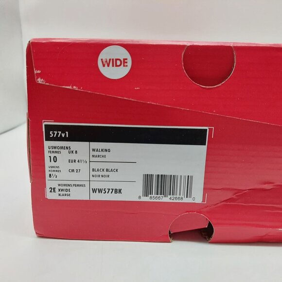 New Balance Women's 577 Walking Sneaker Black Size 10 D(Wide) - Picture 8 of 8